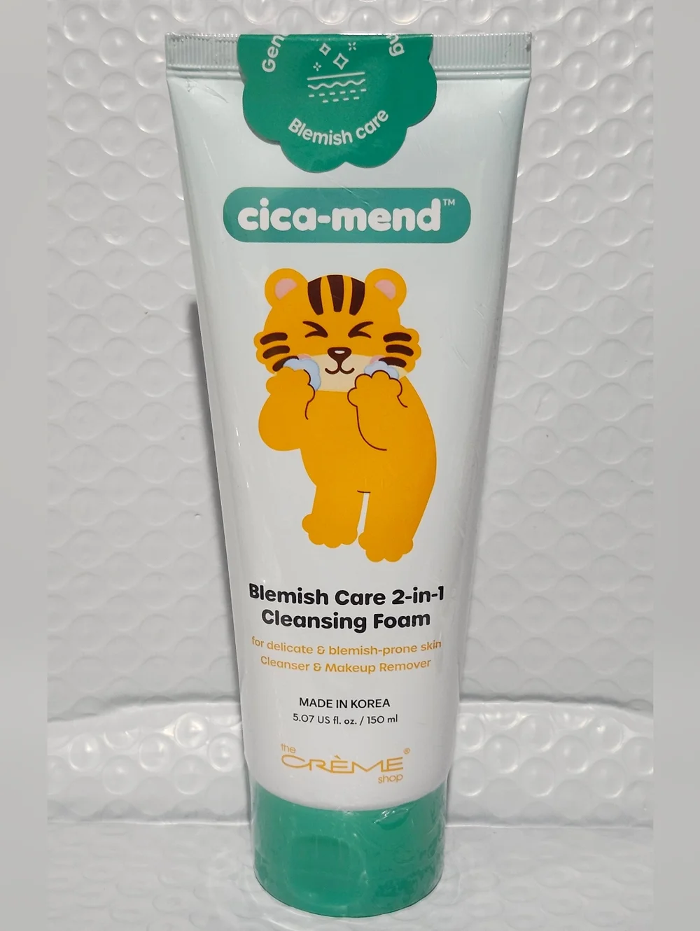 The Creme Shop Cica-mend Blemish Care 2-in-1 Cleansing Foam & Sheet Mask